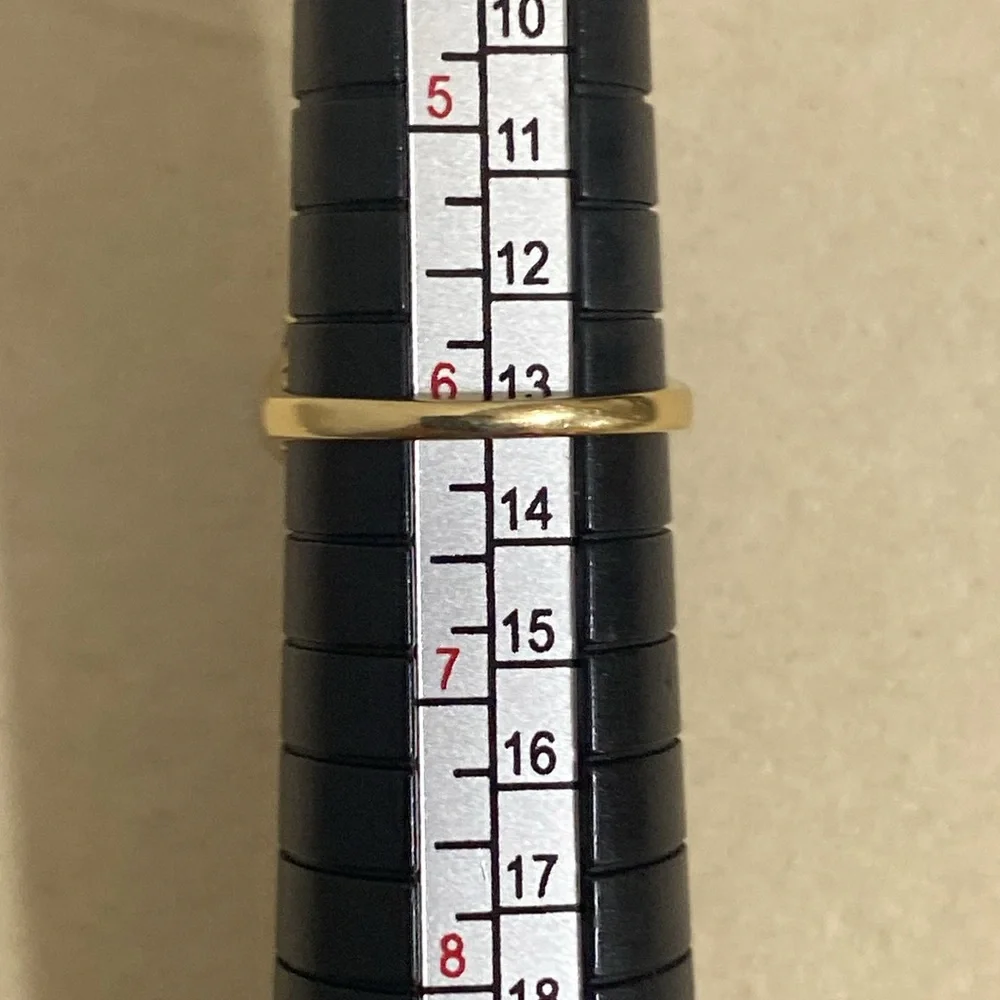 14K Gold Sapphire And Ruby Ring - Picture 9 of 10